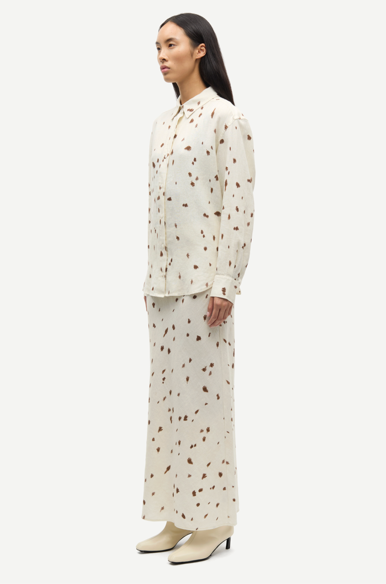 Skjørt - Saagneta Long Skirt Stray Dott