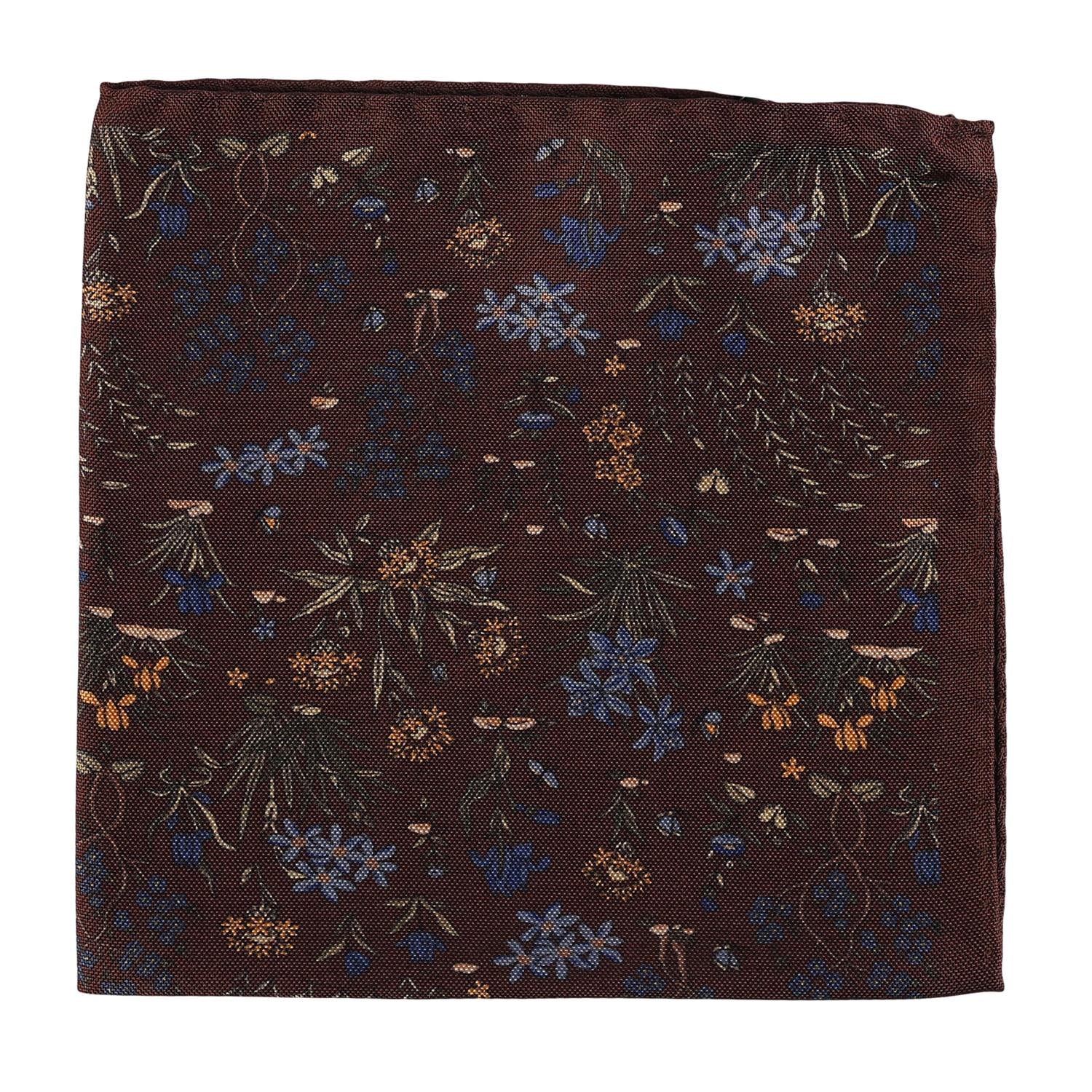 Tørkle - Pocket Square Brown