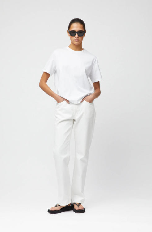 T-Skjorte - Weekend Tee Bright White