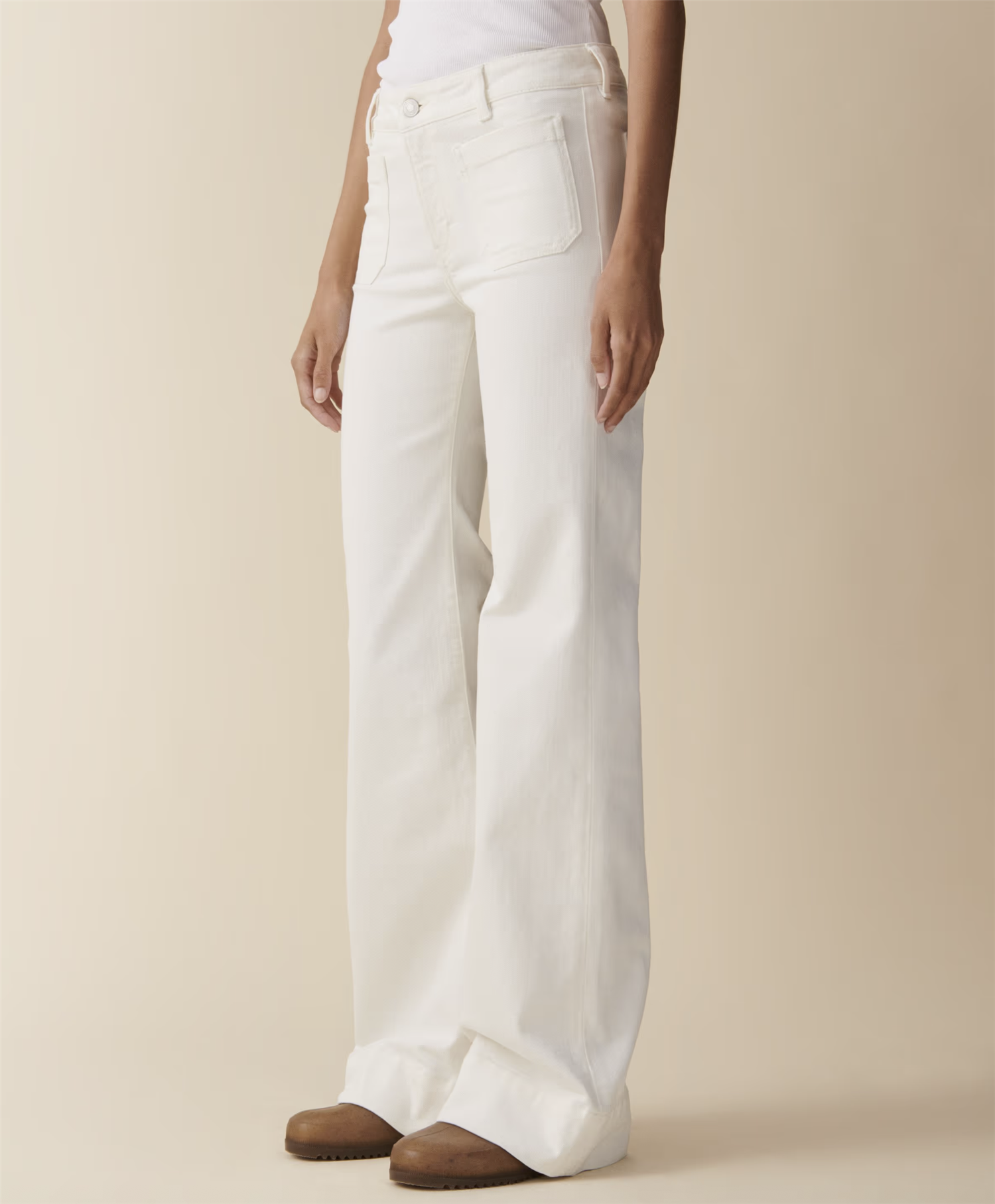 Jeans - St Monica Low Natural White