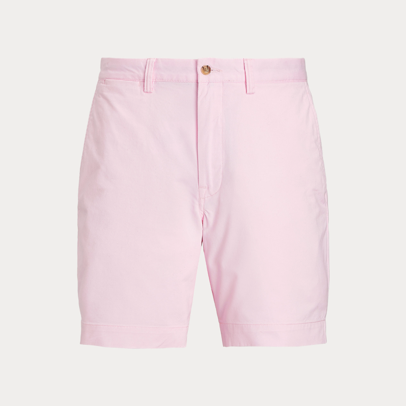 Shorts - Stretch Straight Fit Chino Short Carmel Pink