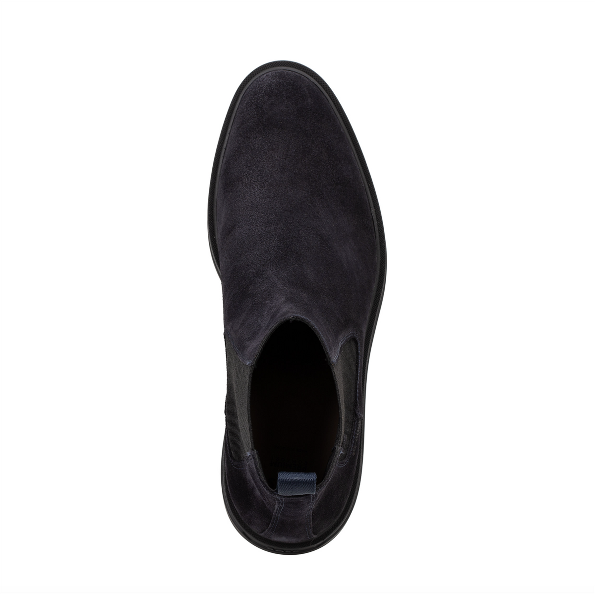 Skoletter - Suede Chelsea Boots Dark Blue