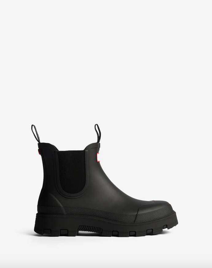 Gummistøvel - Unisex Downpour Elements Elastic Boot Black