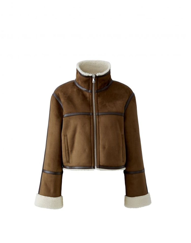 Jakke - Sherling Jacket Brown