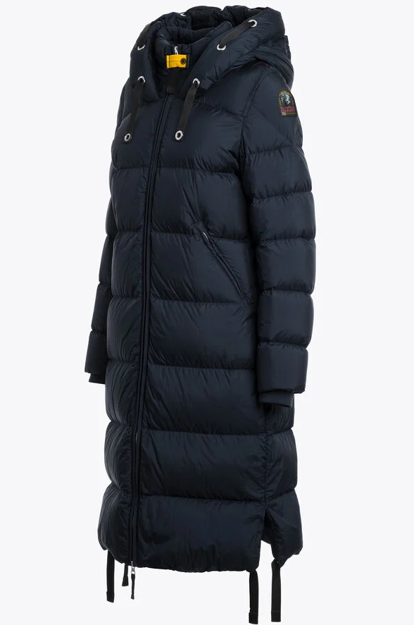 Jakke - Panda Long Down Jacket Blue Navy