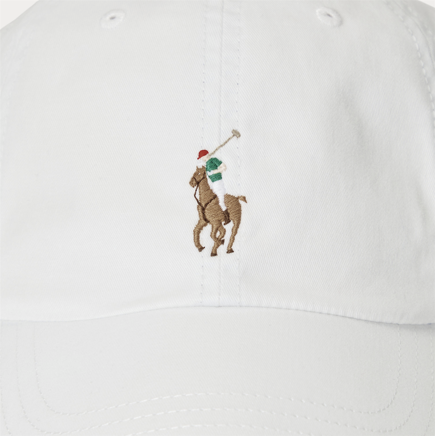 Caps - Stretch Cotton Twill Ball Cap Deckwash White
