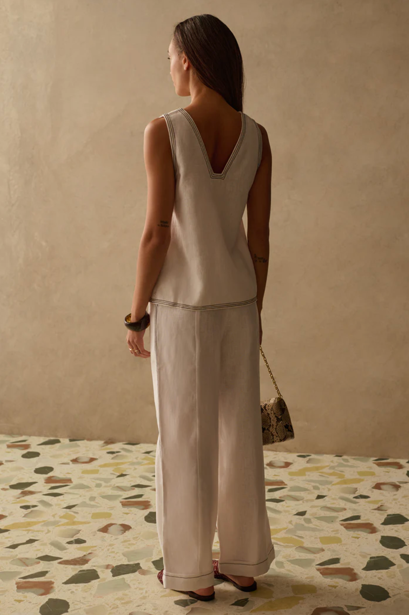 Topp - The Winona Top Ivory