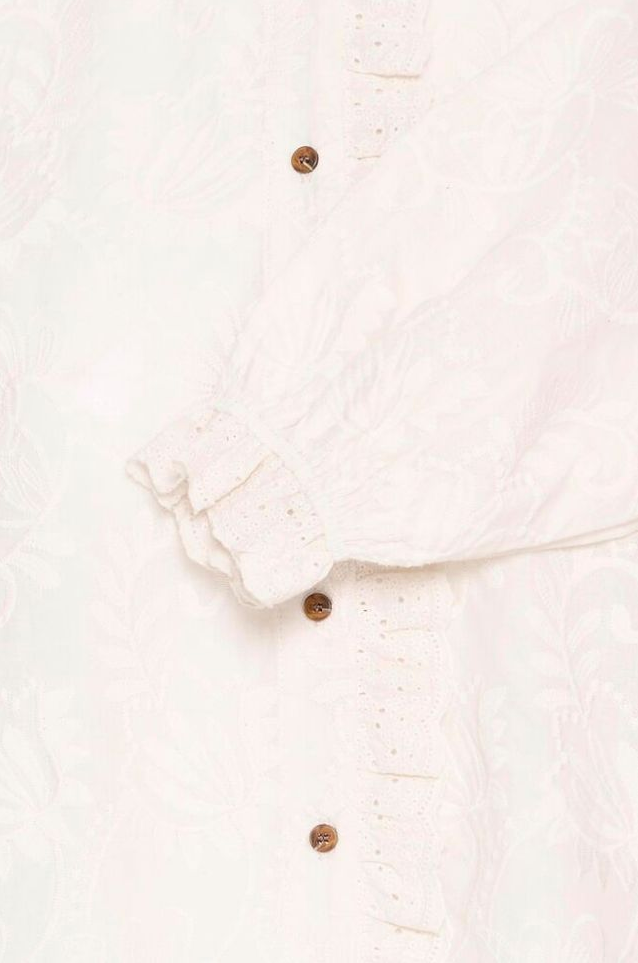 Bluse - Irjose Cotton Blouse Birch