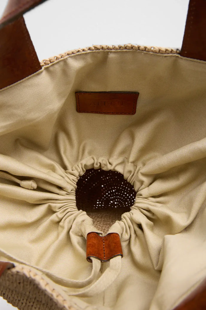 Veske - Mirozy Raffia Bag Tea