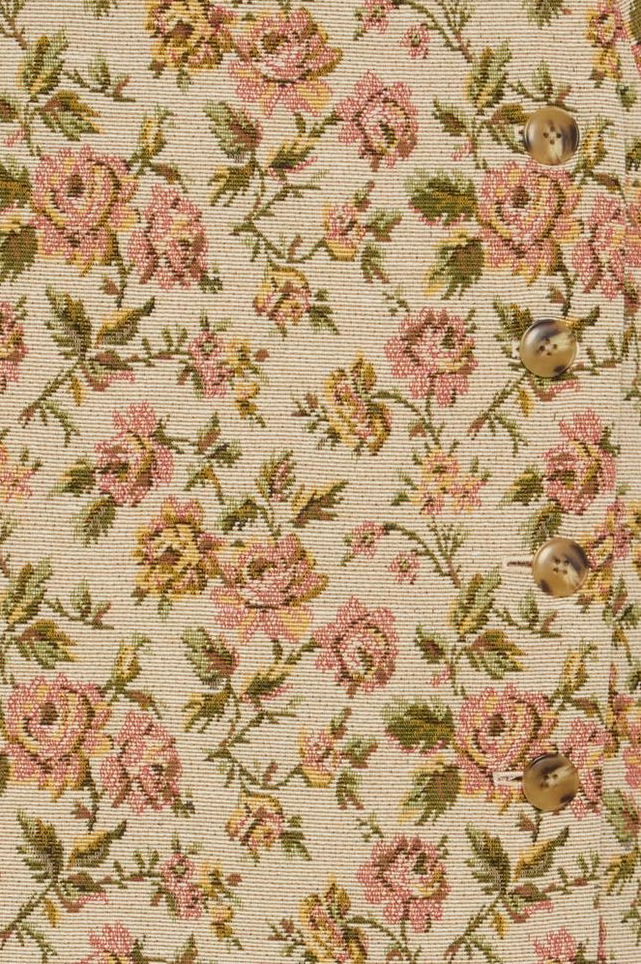 Skjørt - Irmaria Skirt Mariaa Jaquard Nature