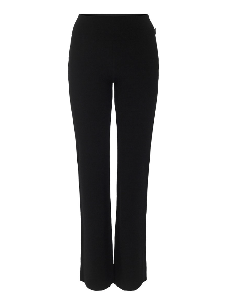 Bukse - Evi Merino Pants Black