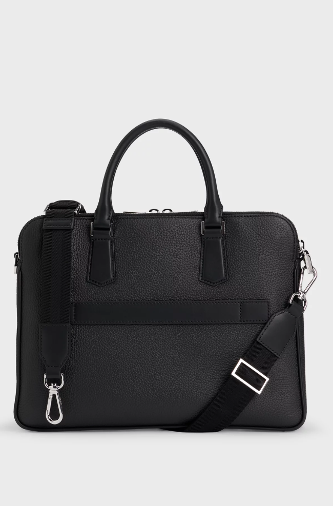 PC-Veske - New Crosstown Slimline Document Case Italian Leather Black