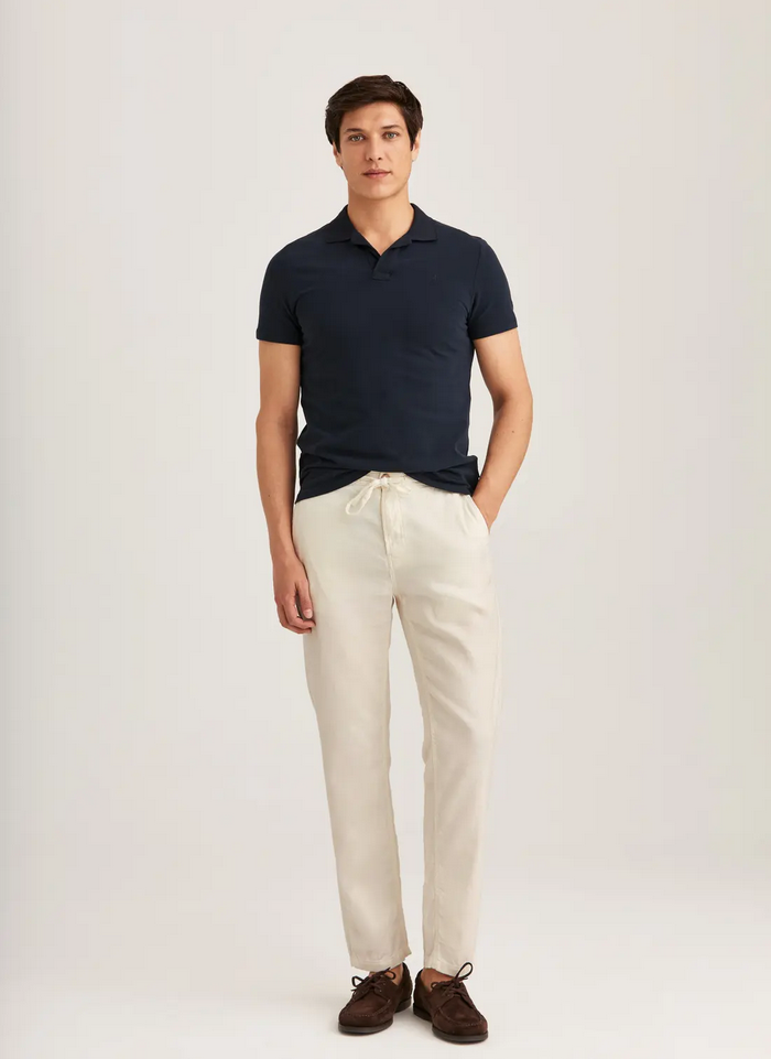 Linbukse - Fenix Linen Trouser Off White
