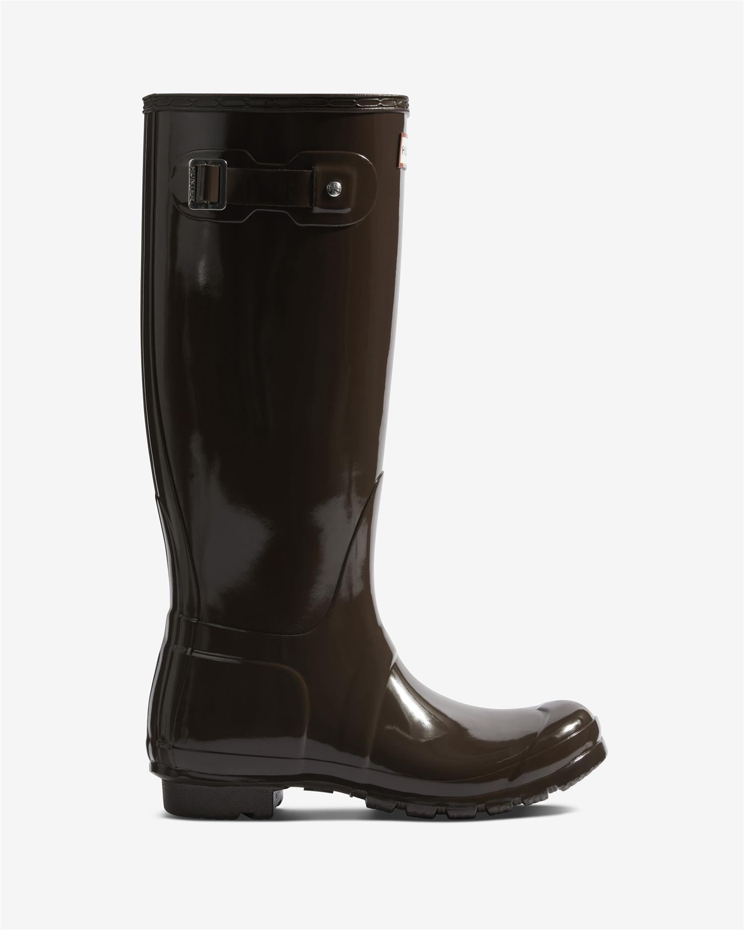 Gummistøvel - Womens Original Tall Glass Boot Chocolate Brown