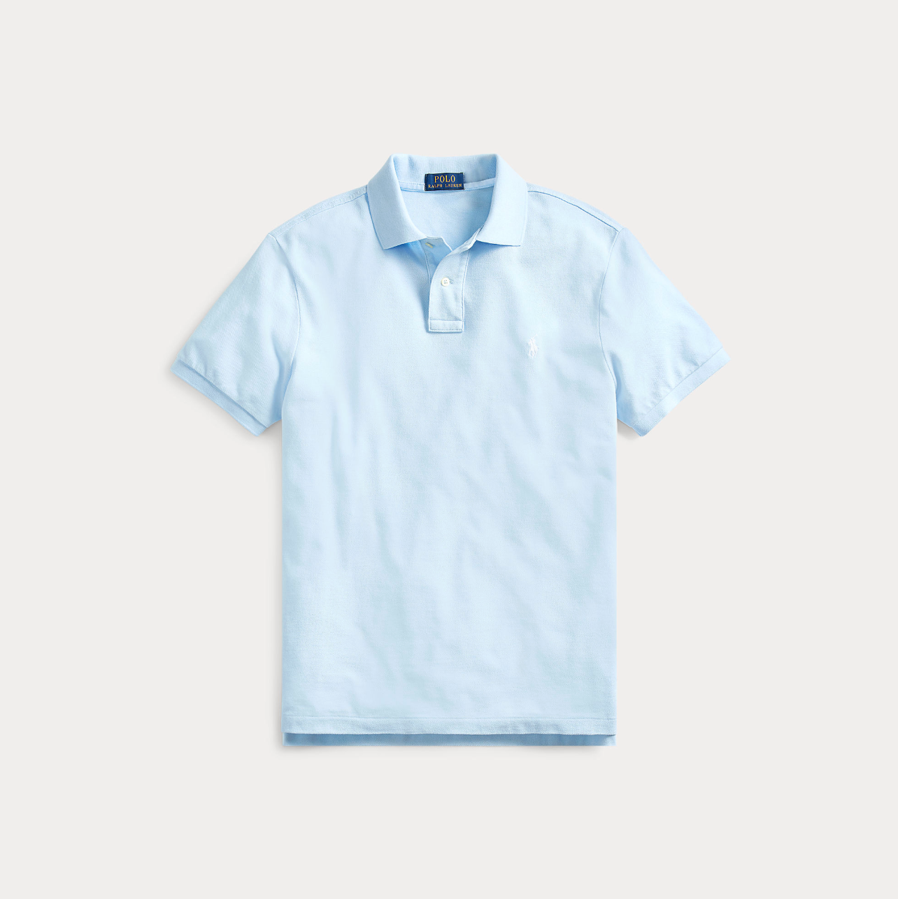 Pique - The Iconic Mesh Polo Shirt Office Blue