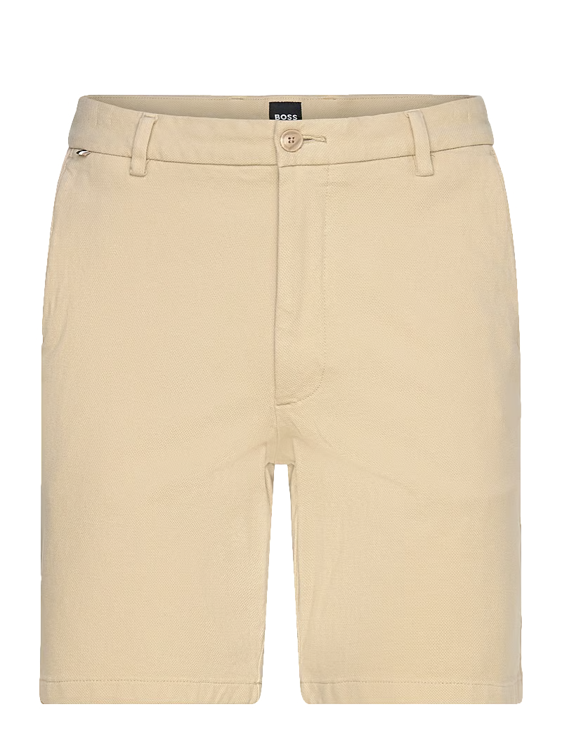 Shorts - Kane Cotton Chino Shorts Open Beige