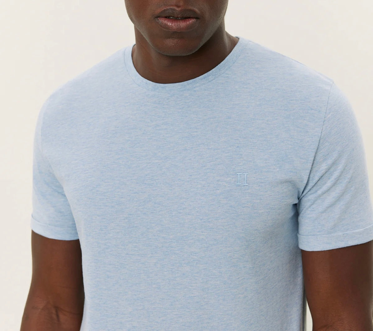 T-skjorte - Nørregaard Tonal T Shirt Xenon Blue Melange