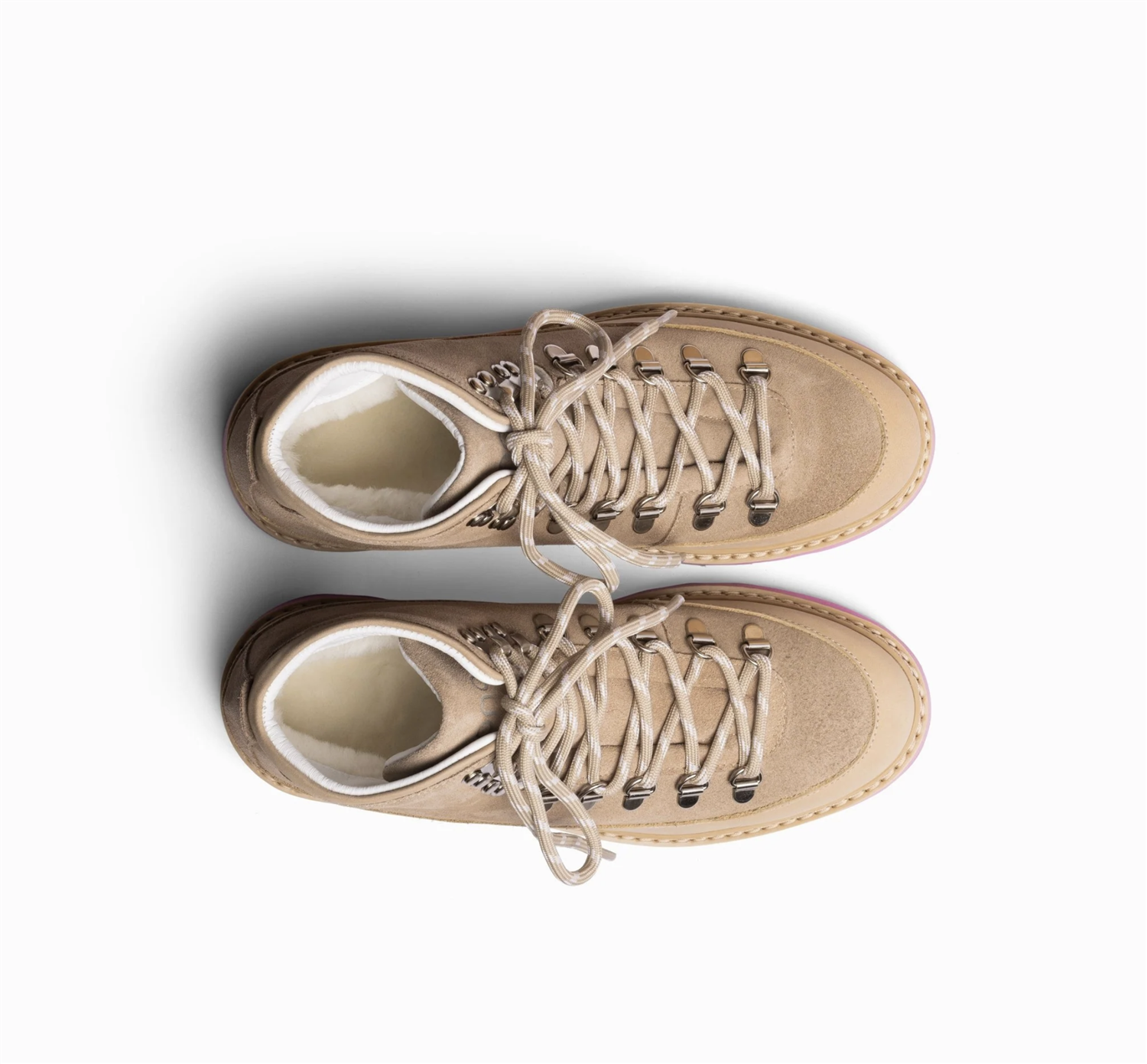 Boots - Core Cap Suede Dark Beige Woman