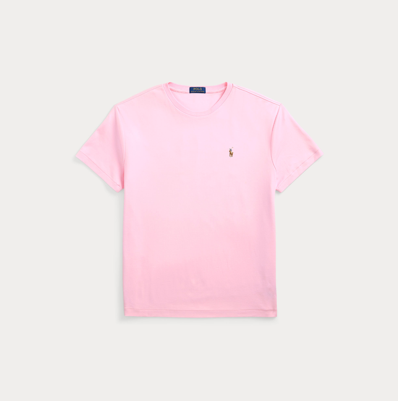 T-skjorte - Custom Slim Fit Soft Cotton T-Shirt Carmel Pink