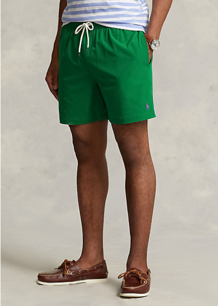 Badeshorts - Traveler Swim Trunk Primary Green