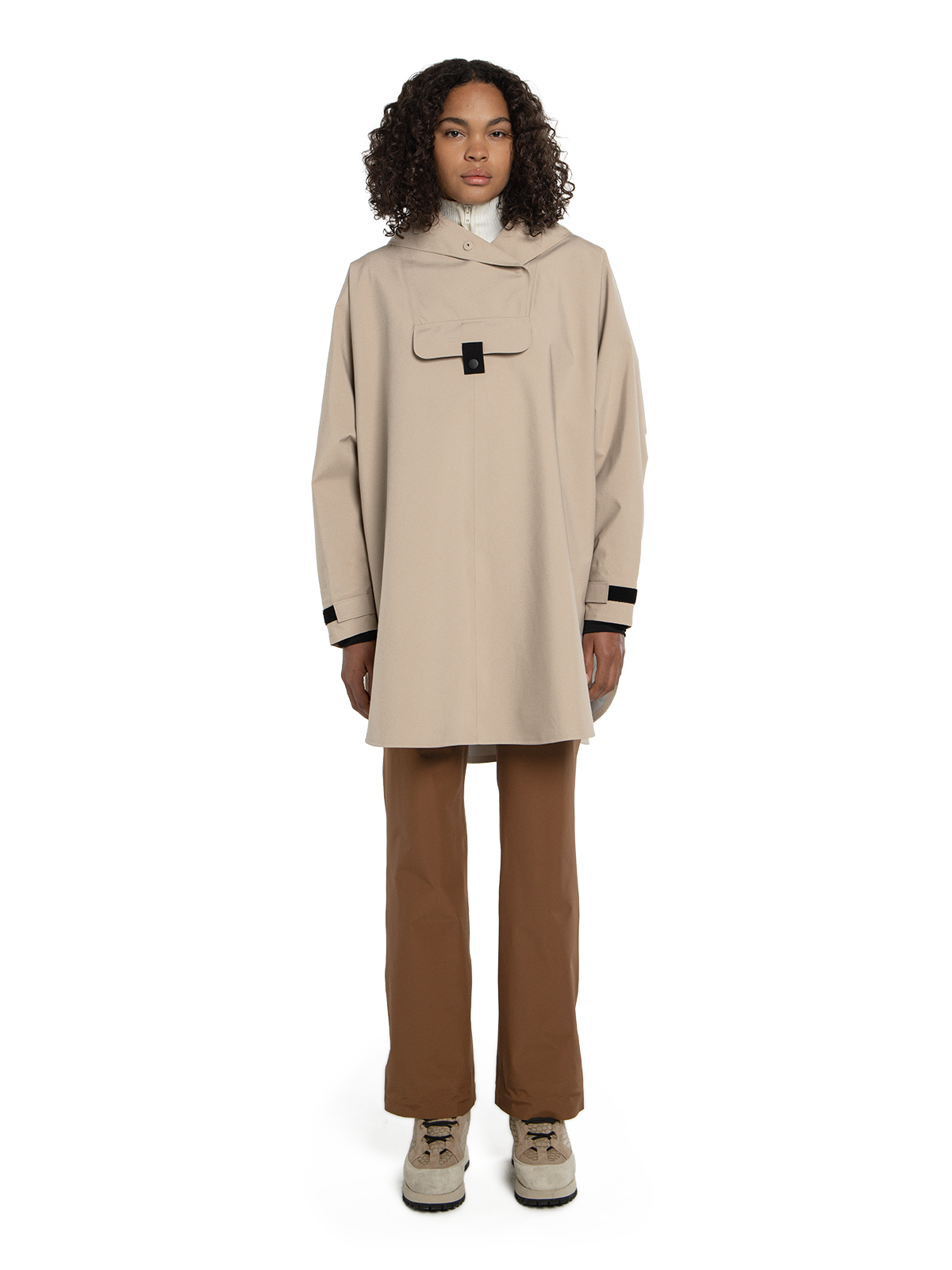 Poncho - Bergen Beige