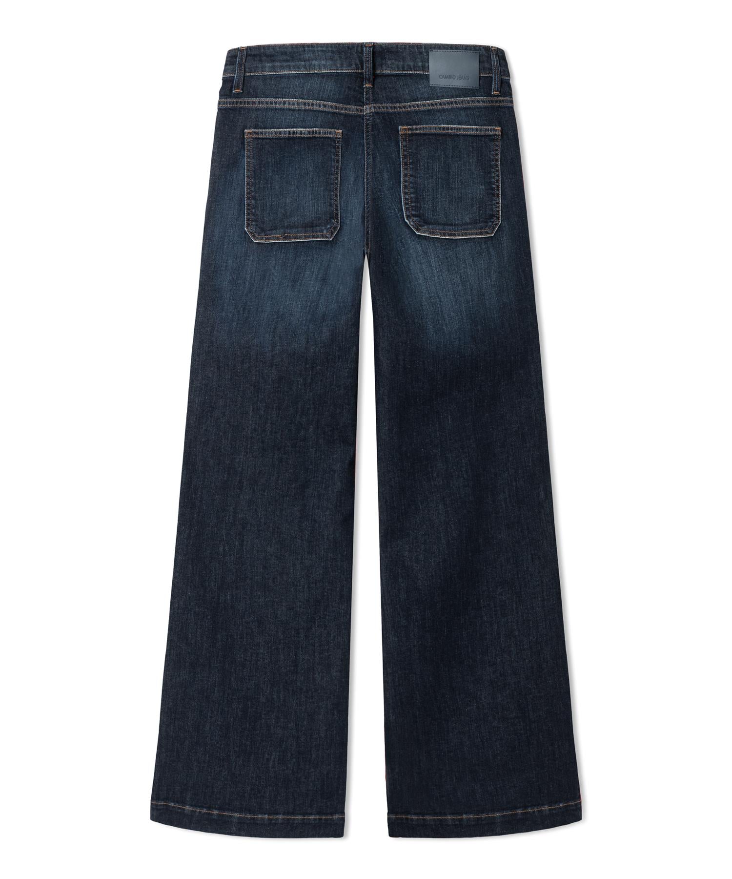 Jeans - Ada patched pocket Pure Flow Blue