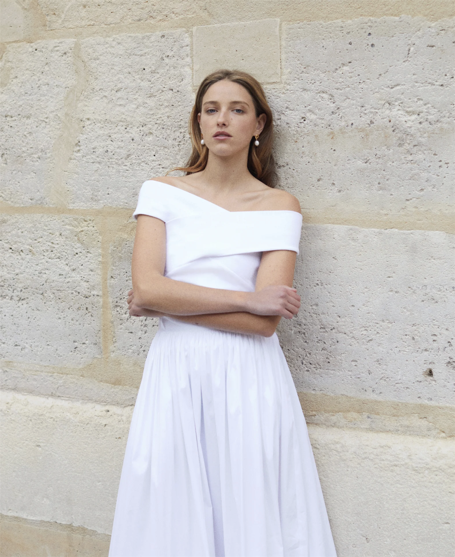 Topp - Abelena Top White