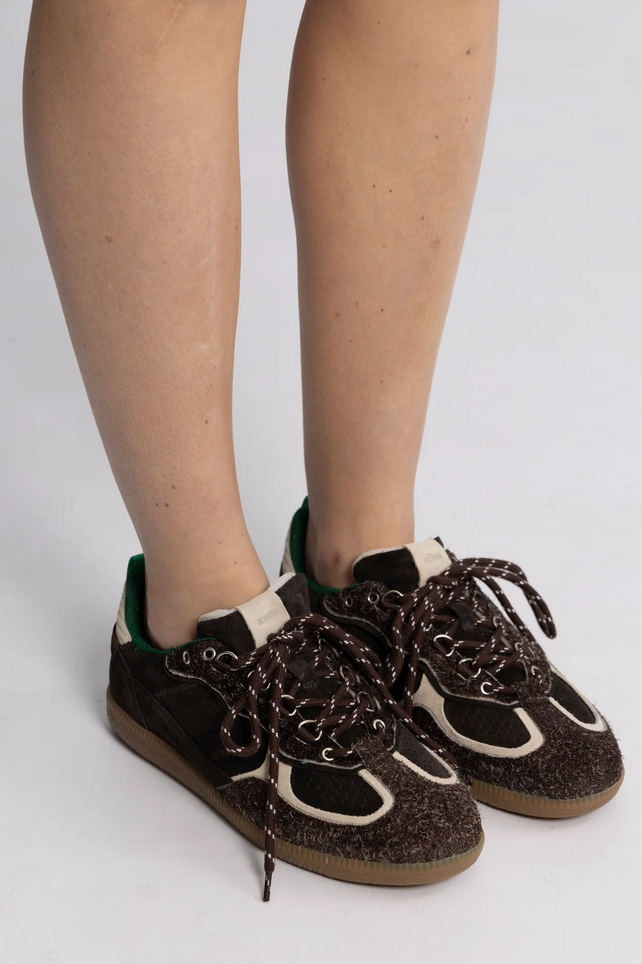 Sneakers - Tb.490 Trek Brown Leather Sneakers