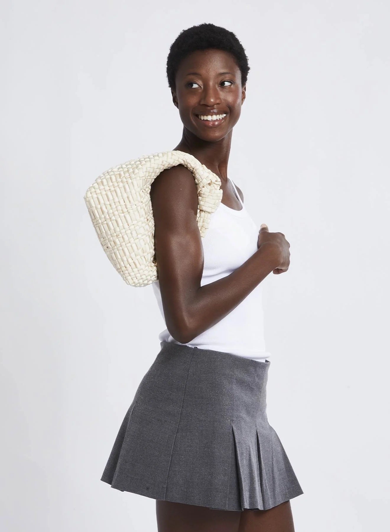 Veske - Mini Datolite Cream