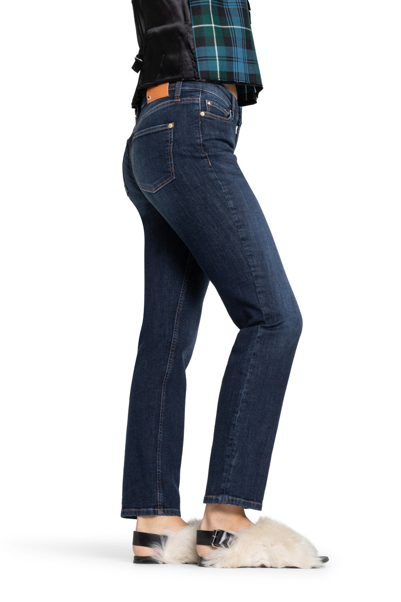 Jeans - Piper Long Dark Used Wash