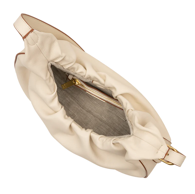 Veske - The Milena Hobo Bag Ecru