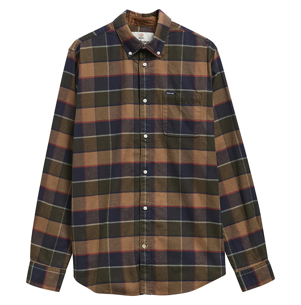 Skjorte - Valley Tailored Fit Shirt Golden Khaki