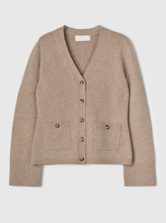 Cardigan - Adele Cardigan Oatmeal