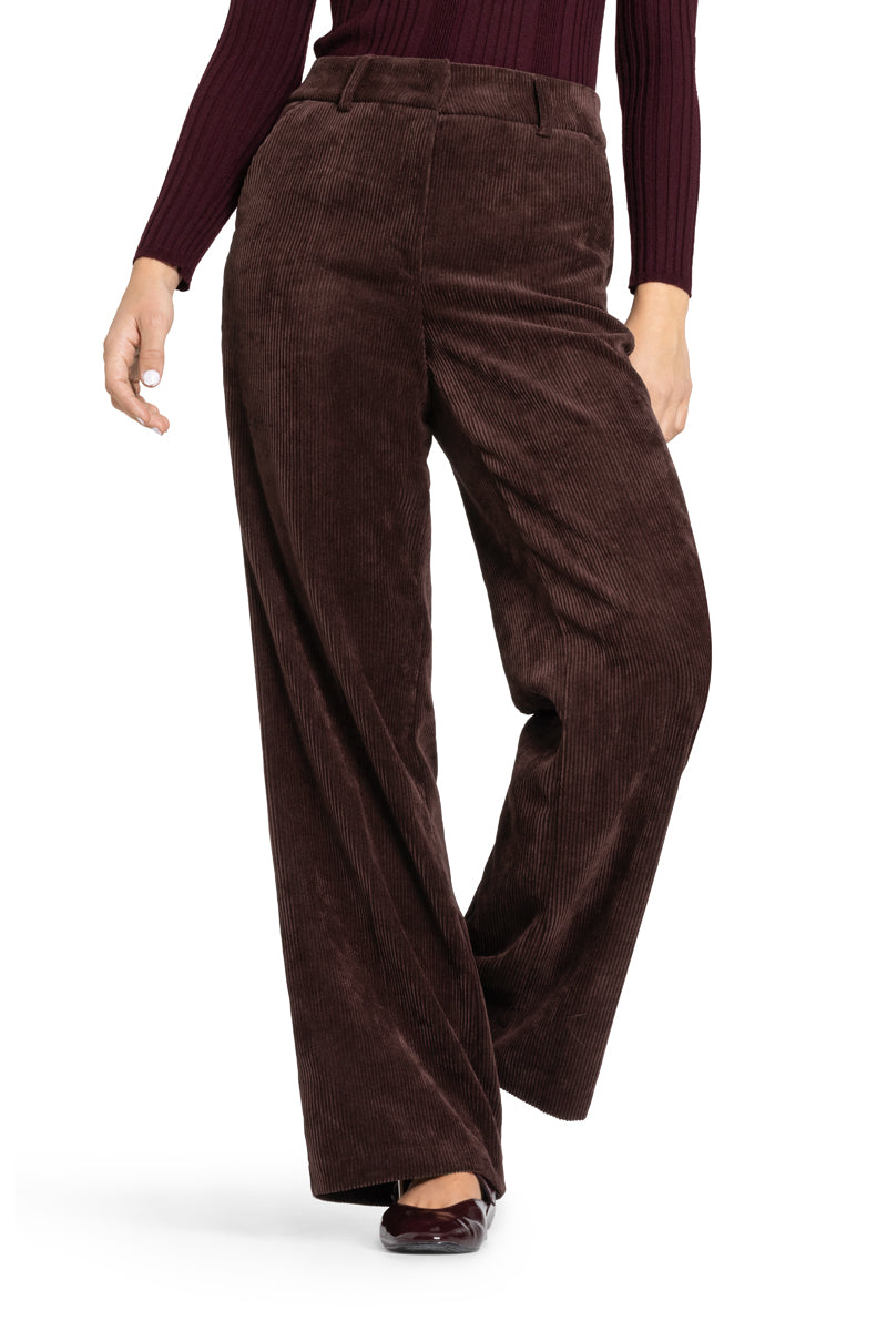 Kordbukse - Amelie Corduroy Coffee