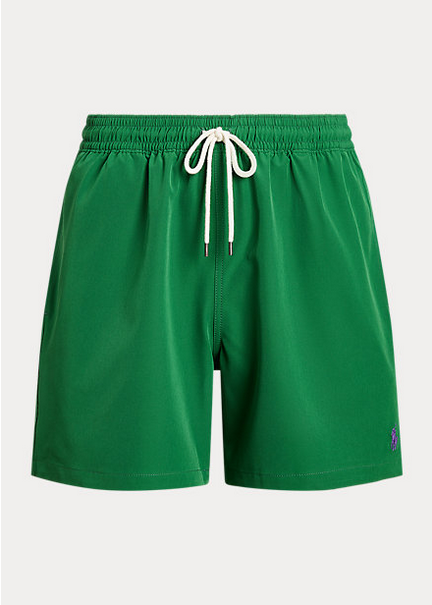 Badeshorts - Traveler Swim Trunk Primary Green