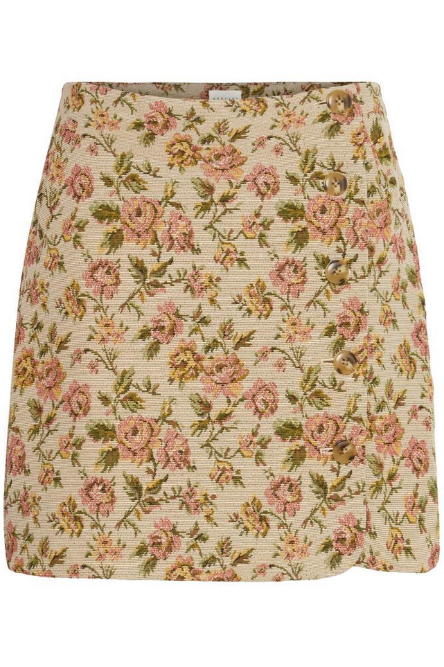 Skjørt - Irmaria Skirt Mariaa Jaquard Nature