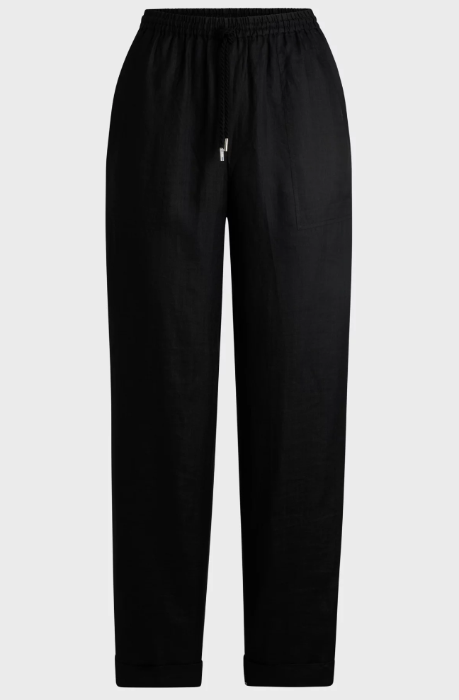 Bukse - Tanjet Reuglar-Fit Trousers Black