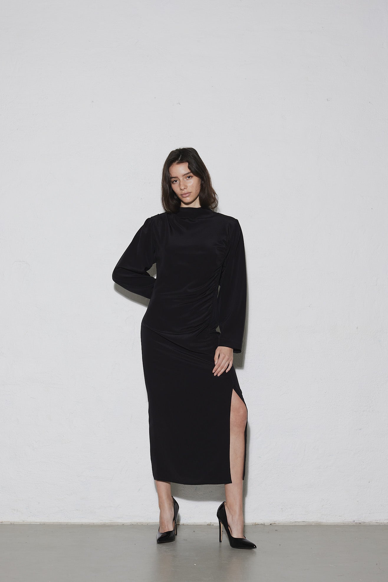 Kjole - Jet Dress Long Black