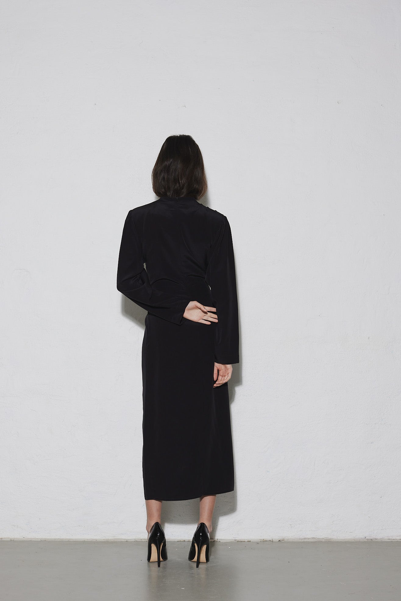Kjole - Jet Dress Long Black