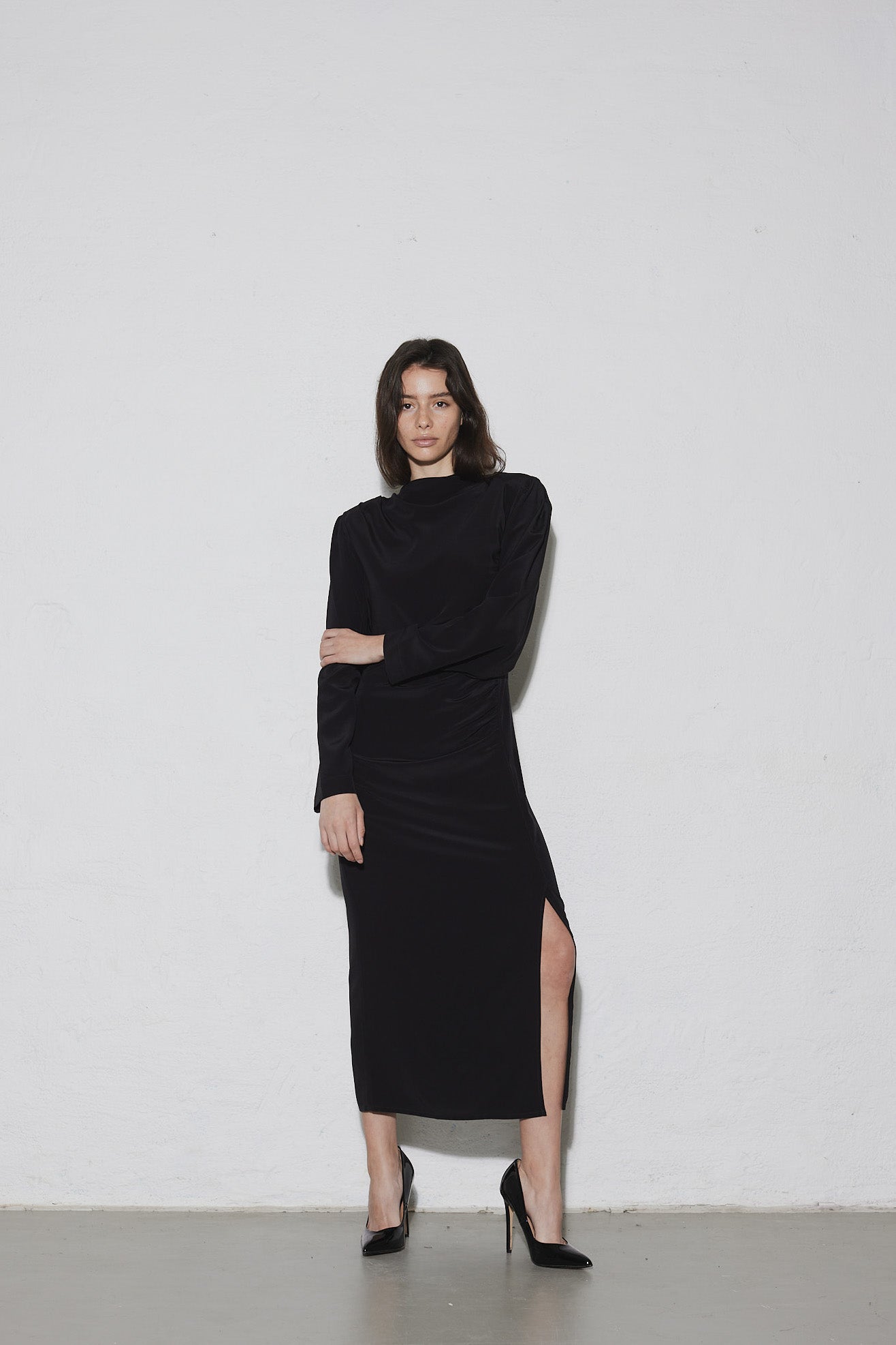 Kjole - Jet Dress Long Black