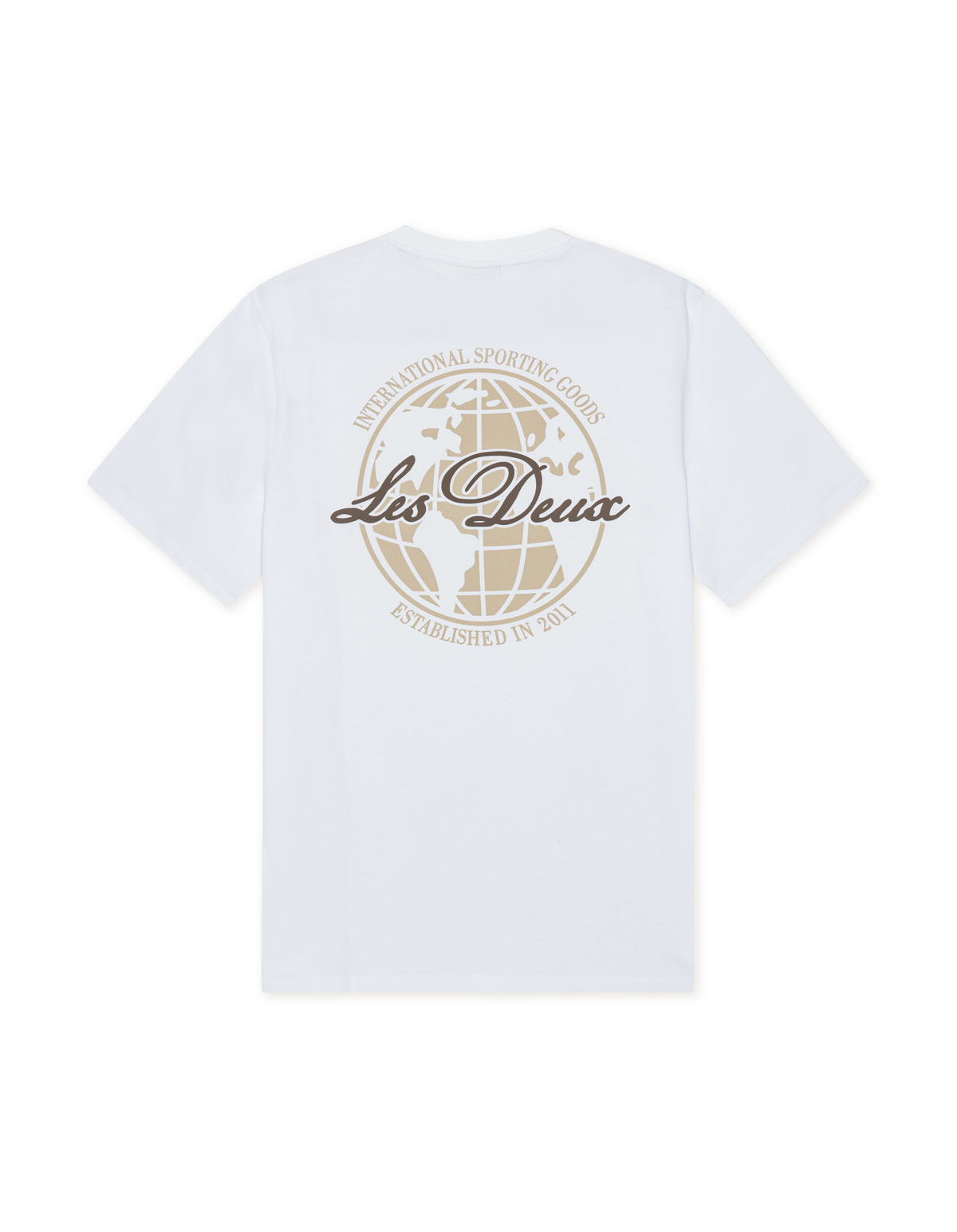 T Skjorte - Ben Globe T-Shirt White