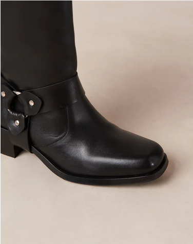 Skoletter - Rocky Black Leather Boots