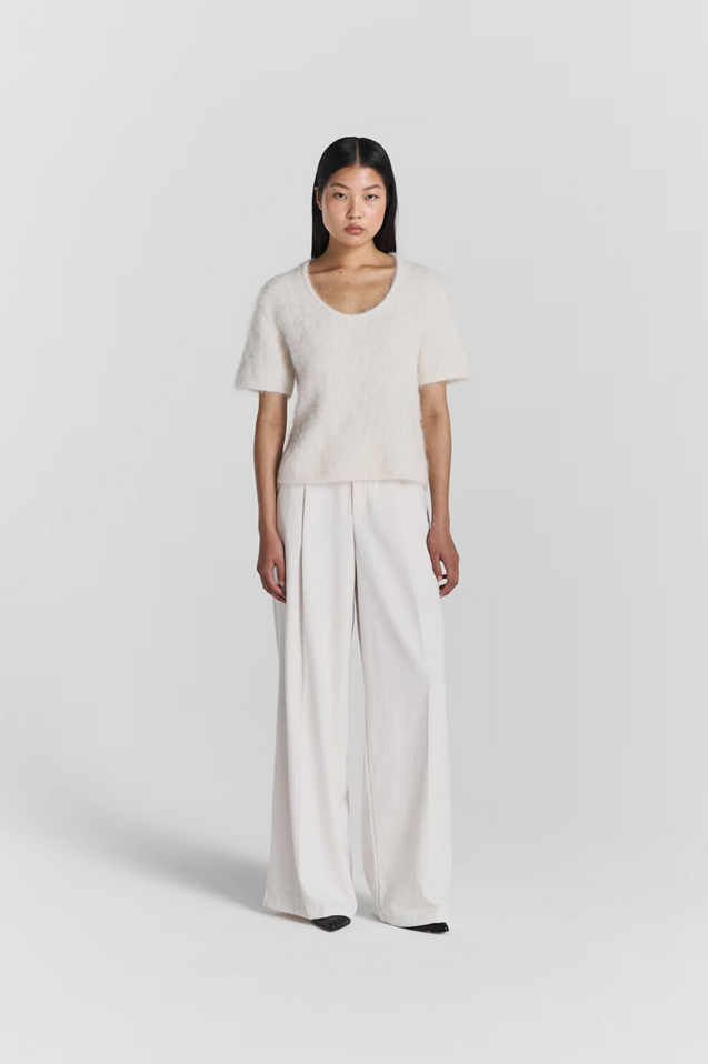 Genser - Juliana Short Sleeve Knit Ivory