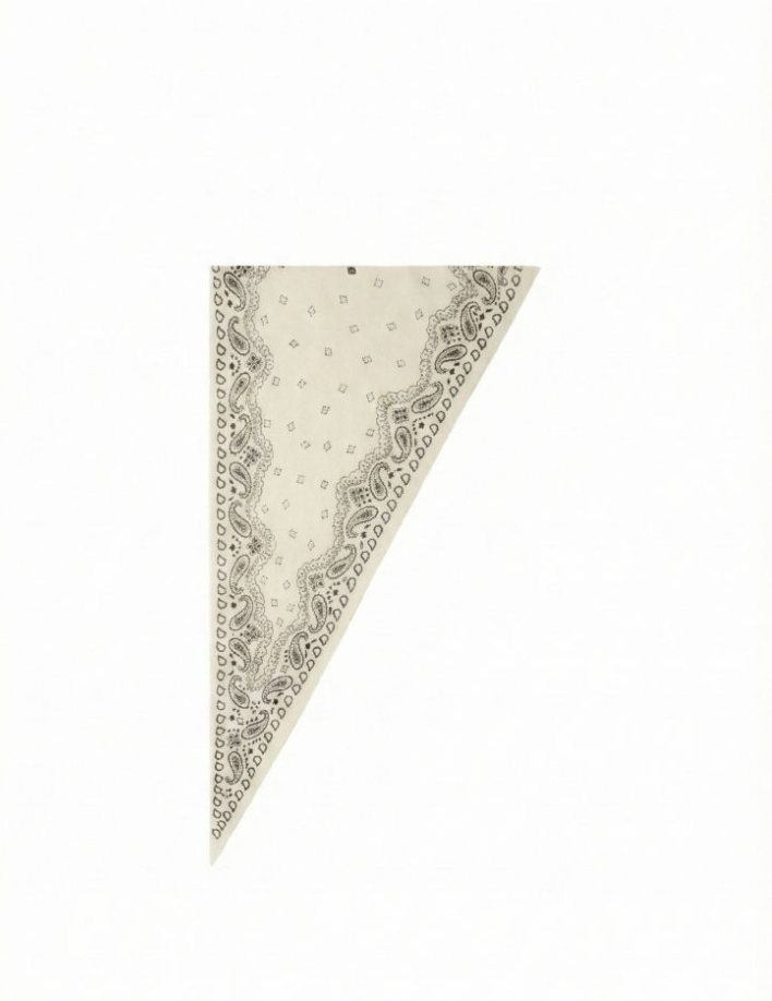 Skjerf - Triangular Scarf Off White