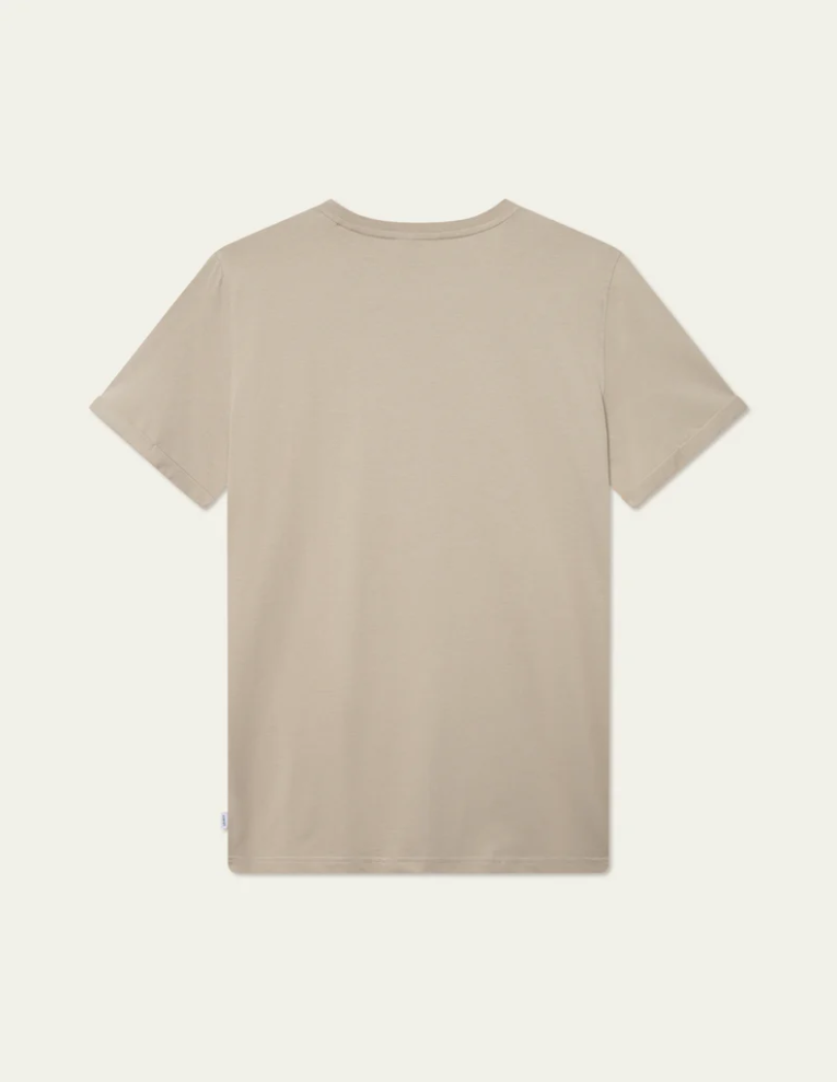 T-Skjorte - Nørregaard Contrast T-Shirt Dark Sand