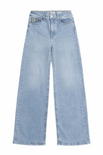 Jeans - Palazzo Cloudy Bleach