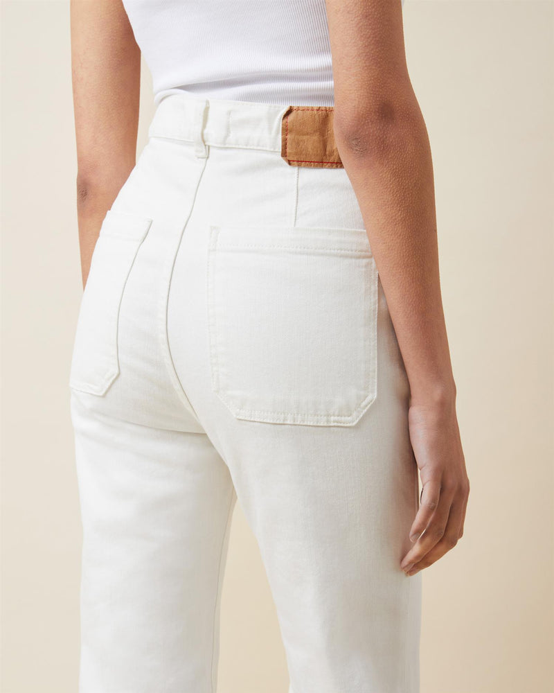 Jeans - St Monica Jeans Natural White