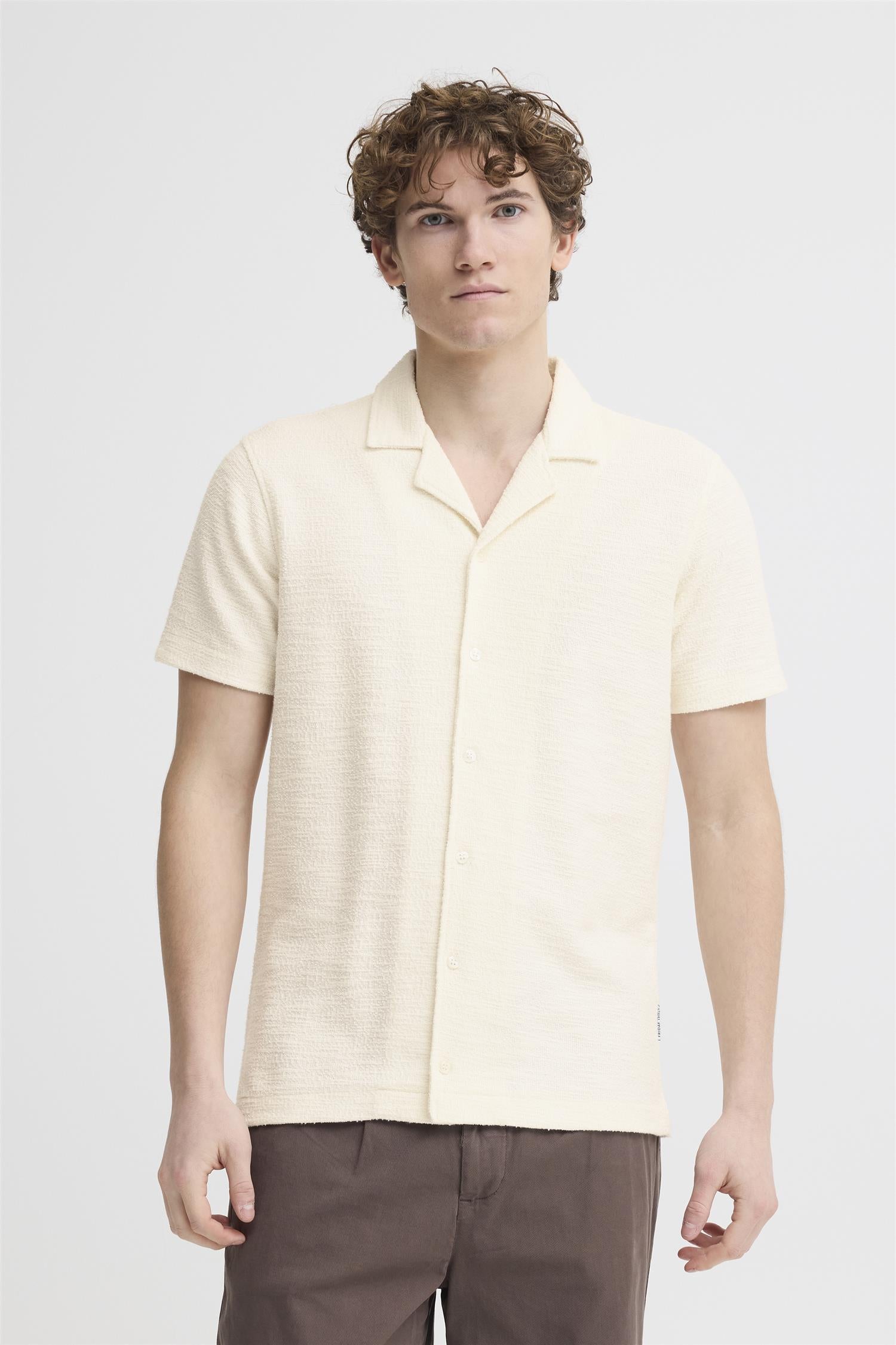 Pique - CF Egebjerg Poloshirt Marshmellow