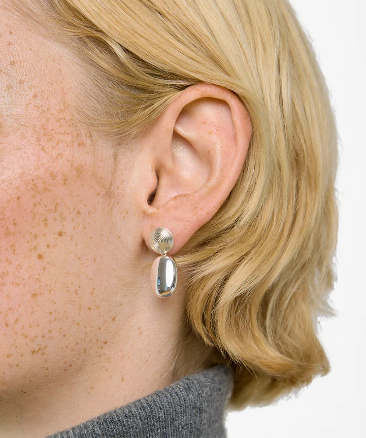 Øredobber - The Carla Earrings Silver