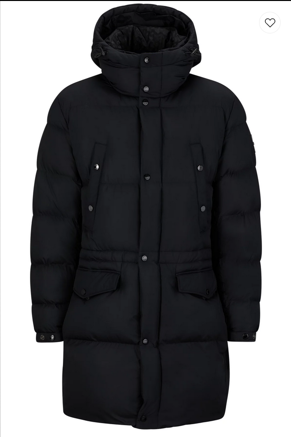 Ytterjakke - H-Condolo Water Repellent Hood Jacket Black